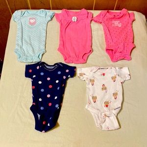 Preemie onesies
